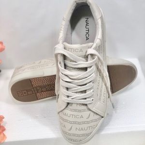 NWOT Women’s Nautica Lace-Up Logo Sneakers